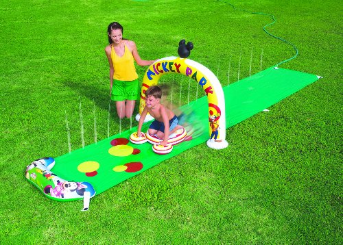 Imagen 1 de Bestway 91013B - Tobogán de agua de Micky Mouse [Importado de Alemania]