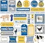 Creative Imaginations Future Farmers Of America Cardstock Stickers 12 Inch by 12 Inch Sheet