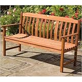 Pacific 3 Seat Hardwood Garden Furniture Bench New