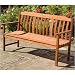Outdoor Living : Pacific 3 Seat Hardwood Garden Furniture Bench New