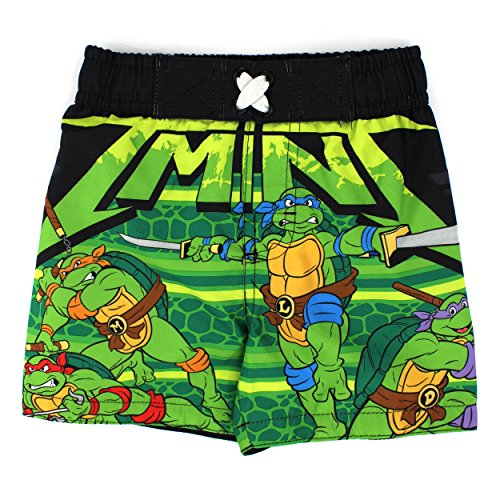 TMNT Teenage Mutant Ninja Turtles Boys Swim Trunks Swimwear (Baby/Toddler/Little Kid)