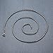 Aoiy Men's Stainless Steel Weightlifting Barbell Pendant Necklace, 24