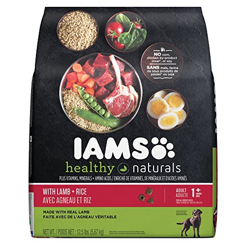 IAMS Healthy Naturals Adult With Lamb and Rice Recipe Dry Dog Food 12.5 Pounds