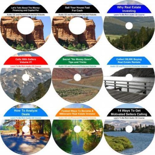 The Advanced No Money Down, Flexible Seller, Self Paced Real Estate Mentoring System on 9 CDs