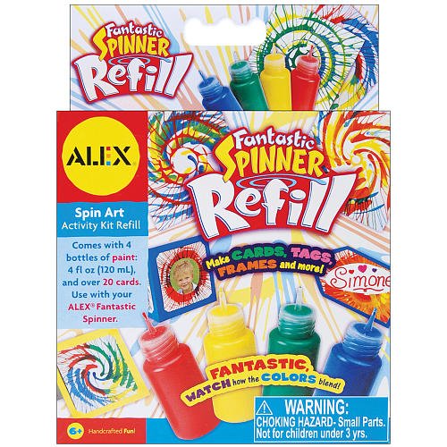 Alex Toys Fantastic Spinner Refill, 1.0-Ounce, 4/Pkg