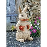Carotene the Bunny Rabbit Garden Statue