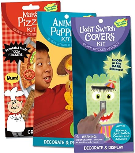 Peaceable Kingdom Super Fun Quick Sticker Kit Party Pack
