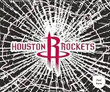 Houston Rockets Shattered Mini-Cutz Window Decal