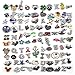 Goodlucky365 100pcs Mixed Random Floating Charms for Glass Living Memory Lockets DIY Wholesale