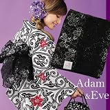  / ブランド兵児帯Adam＆Eve「花網レース ブラック」マリエちゃん着用これ1本で浴衣帯として使用OK