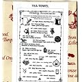 WEDDING ANNIVERSARIES Tea Towel 100% Cotton