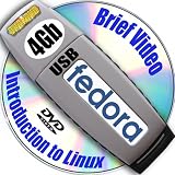 Fedora 16 on 4gb USB Stick Flash Drive and Complete 2-discs DVD Installation and Reference Set, Ed.2012