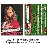 Fleer Wrestlemania Stephanie McMahon WWE Debut Card
