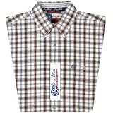 Wrangler® George Strait Plaid Twill Shirt by Wrangler