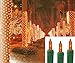 Sienna Orange Amber LED Net Style Tree Trunk Wrap Christmas Lights with Green Wire, 2' x 8'