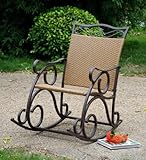 Valencia Steel-Frame Wicker Rocker