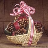 Copperfield 47138 Cone Starter Willow Basket With 12 Pine Cone Fire Starters