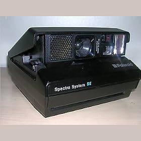 POLAROID SPECTRA SYSTEM SE CAMERA & HARD CASE by