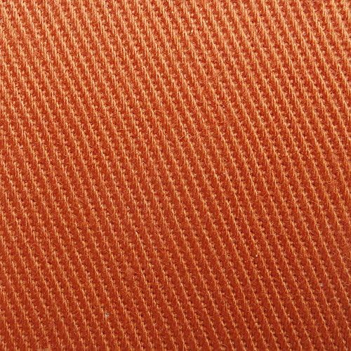 Wabisabi Green Bamboo Forest Decorative Modern Organic Cotton Square Throw Pillow Cover, 18 by 18-Inch, Rust Orange