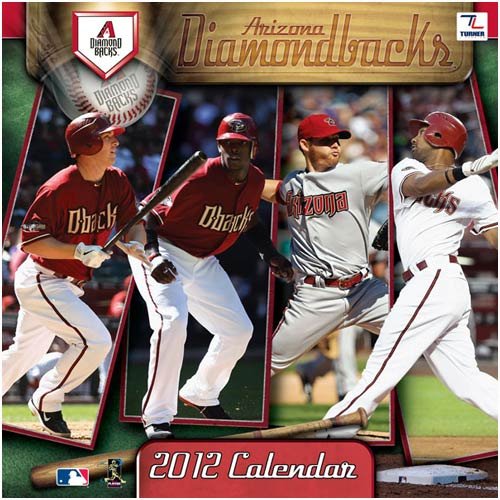 Arizona Diamondbacks 2012 Wall Calendar 12