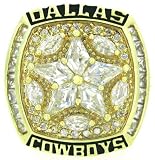 1995 Dallas Cowboys Super Bowl BROWN Championship Ring Size 11 Amazon.com