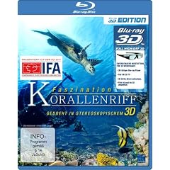 Faszination Korallenriff 3D (3D Version inkl. 2D Version & 3D Lenticular Card) [3D Blu-ray]