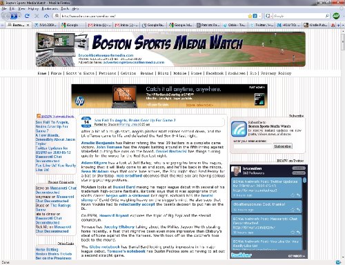 Boston Sports Media Watch
