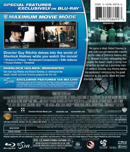 Sherlock Holmes [Blu-ray] image