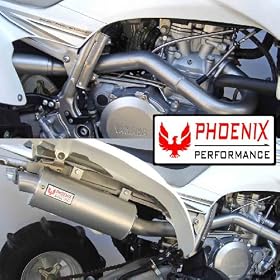 04-09 Yamaha YFZ450 Spiral Core Full Exhaust System