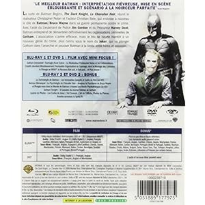 Batman - The Dark Knight, le Chevalier Noir [Combo Blu-ray + DVD]