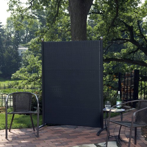Versare Outdoor Wicker Resin Room Divider On Sale