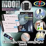 The Moon Universal Kit for NIKON CoolPix S1000pj, S1100pj, S8000pj Cameras. ....