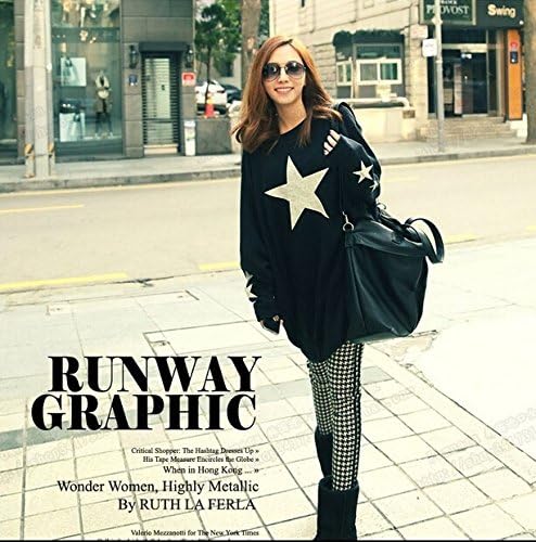 Hot Sale Korean 2015 Spring Plus Size Long Sleeve Cross Printing Casual Fashion T-shirt Sweatshirts For Women & Girls & Students