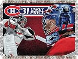Montreal Canadiens Carey Price 48x60 Players Tapestry Throw