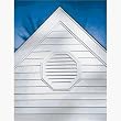 Alcoa Home Exteriors OCTGV22 PW 22" White Octagon Gable Vent