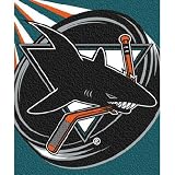 San Jose Sharks 50x60 Puck Super Plush Throw
