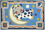 Cow Jumped Over the Moon Rug 22