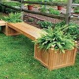 Jewels of Java Garden Planter Bench 5 Feet
