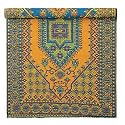 Turkish Pattern Reversible All-Weather Floor Mat, 6X9, AQUA