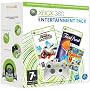 Burnout Paradise Ultimate, Trivial Pursuit, and Connect 4 Arcade with Xbox 360 White Wireless Controller  - For Purchase with an Xbox 360 Console (Console Sold Separately)