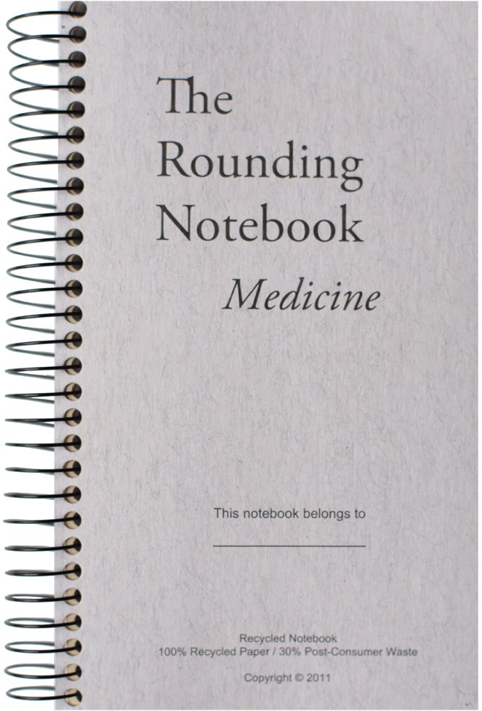 Amazon.com : The Rounding Notebook - Medicine : Writing Paper ...