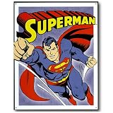 Nostalgic Superman Tin Sign : Up and Away