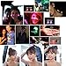 MassMall New Fashion Light Glowing LED Earrings Ear Drop Crystal Pendant Light up Earrings/Studs Multicolor Bright Stylish Fashion Earrings