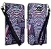 iViva presents Motorola Droid Turbo XT1254 Wallet Case Luxury Magnetic Wallet PU Leather Credit Card Holder Flip Pouch Case Cover + A Clear Screen Protector + A Stylus Pen (Tribal Elephant)
