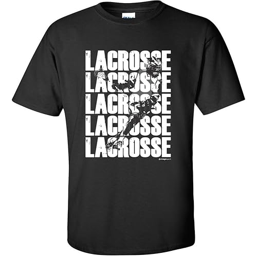 Lacrosse T-Shirt: Lacrosse Lacrosse Lacrosse