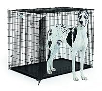 Extra Large Dog Breed (Great Dane) Heavy Duty Metal Dog Crate
