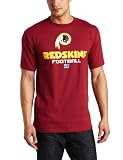 NFL Men's Washington Redskins Critical Victory V Short Sleeve Basic Tee (Dark Garnet, XX-Large)