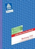 Produkt-Bild: Avery Zweckform 1731 Rechnung, 1., 2. und 3. Blatt bedruckt, SD, DIN A5, 3x40 Blatt