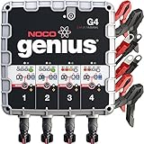 NOCO Genius G4 6V/12V 4.4A 4-Bank UltraSafe Smart Battery Charger