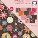 Fiskars Cloud 9 Design 24-Sheet 12-by-12-Inch Paper Pack, Chocolate Chalet